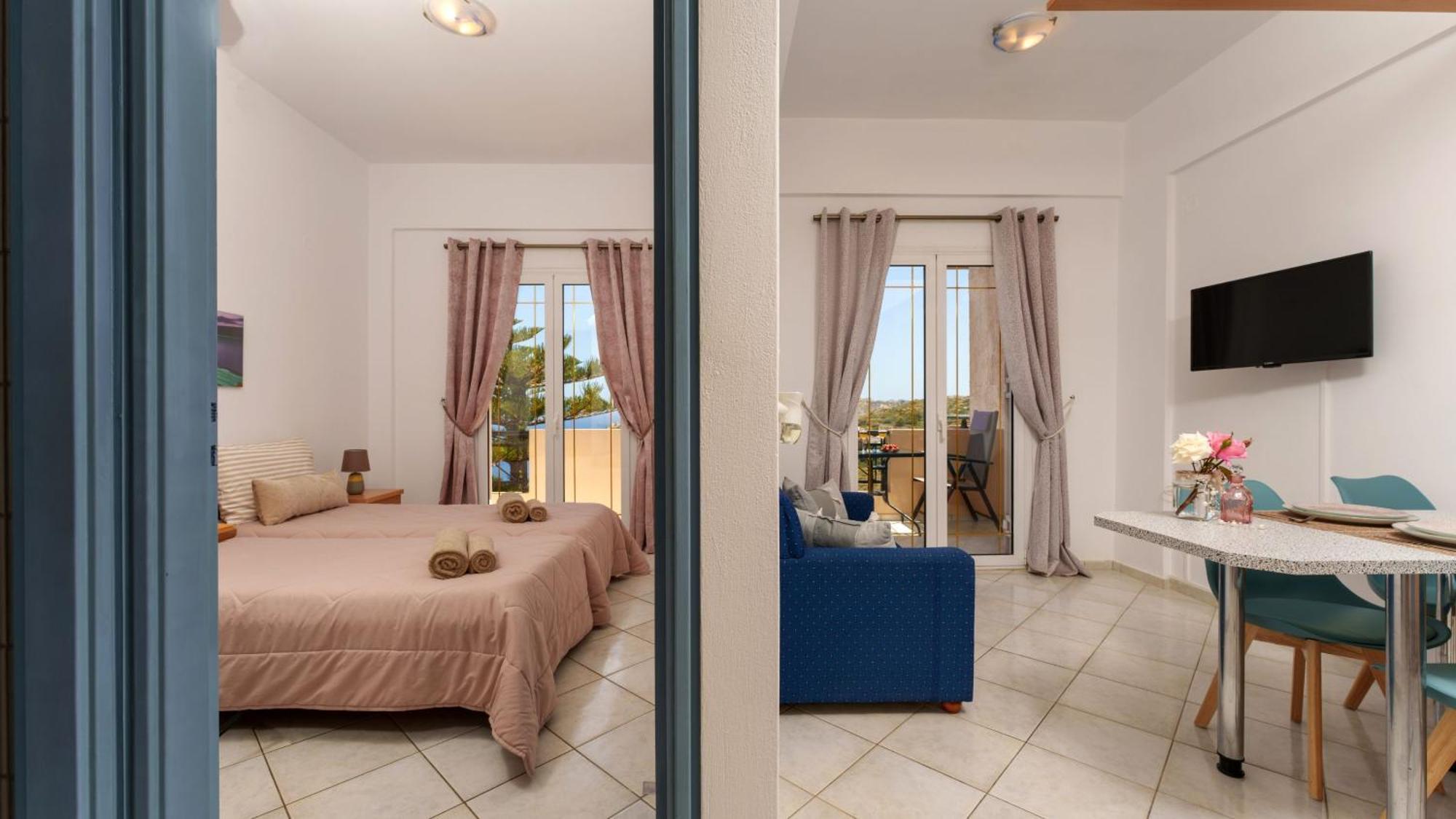 Fnk Apartments With Sea View Agia Pelagia  Exterior foto