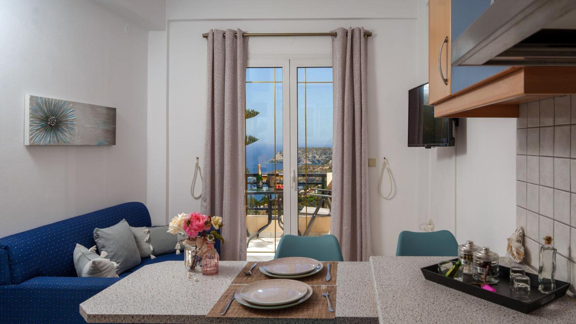 Fnk Apartments With Sea View Agia Pelagia  Exterior foto